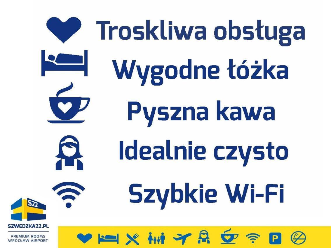 SZWEDZKA22 PL Premium Rooms Wrocław Zewnętrze zdjęcie